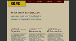 Desktop Screenshot of brickllc.com